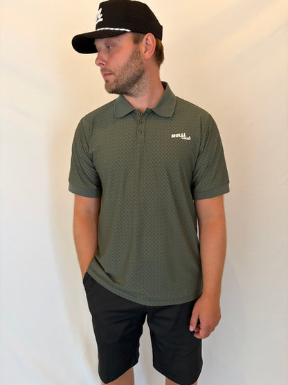 Mulliclub Golf Polo – Olivengrønn